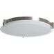 Matrix LED 18 inch Brushed Nickel Flush Mount Ceiling Light