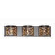 Troy 3 Light 24 inch Bronze Bath Vanity Light Wall Light