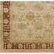 Victoria 69 X 45 inch Beige / Olive / Tan / Mustard / Light Olive Handmade Rug