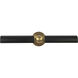Alora Mood Cole 120.00 watt 23 inch Brushed Gold and Matte Black Wall/Picture Light Wall Light