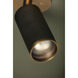 Caleb 1 Light 4.75 inch Patina Brass/Bronze Flush Mount Ceiling Light