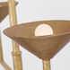 Julie Neill Eleanor LED 30.25 inch Antique Gold Leaf Chandelier Ceiling Light