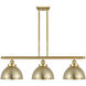 Ballston Urban LED 36 inch Satin Gold Island Light Ceiling Light