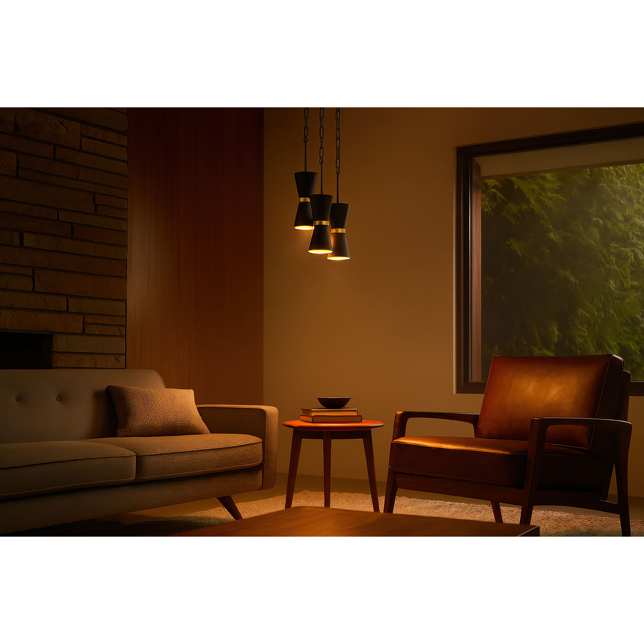 Mad Hatter 1 Light 5 inch Matte Black and French Gold Mini Pendant Ceiling Light