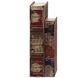 Anita 8.7 inch Brown and Multi-Color Book Box, Set of 6