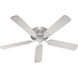 Medallion 52 inch Studio White Ceiling Fan