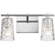 Lightweave Vanity Light Wall Light in Polished Nickel