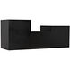 Stein 48 X 48 inch Matte Black Coffee Table