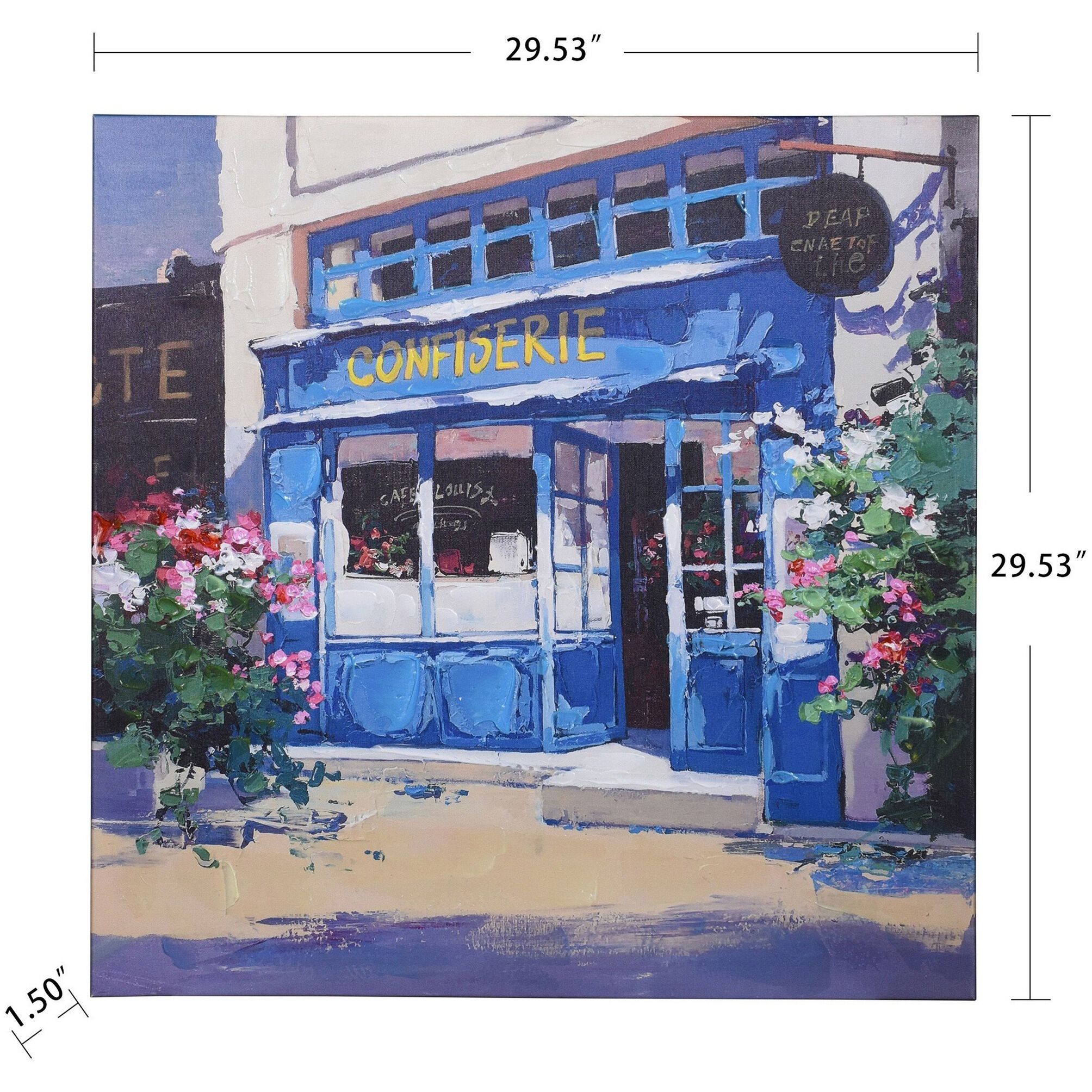 Cameron Blue and Pink Wall Art