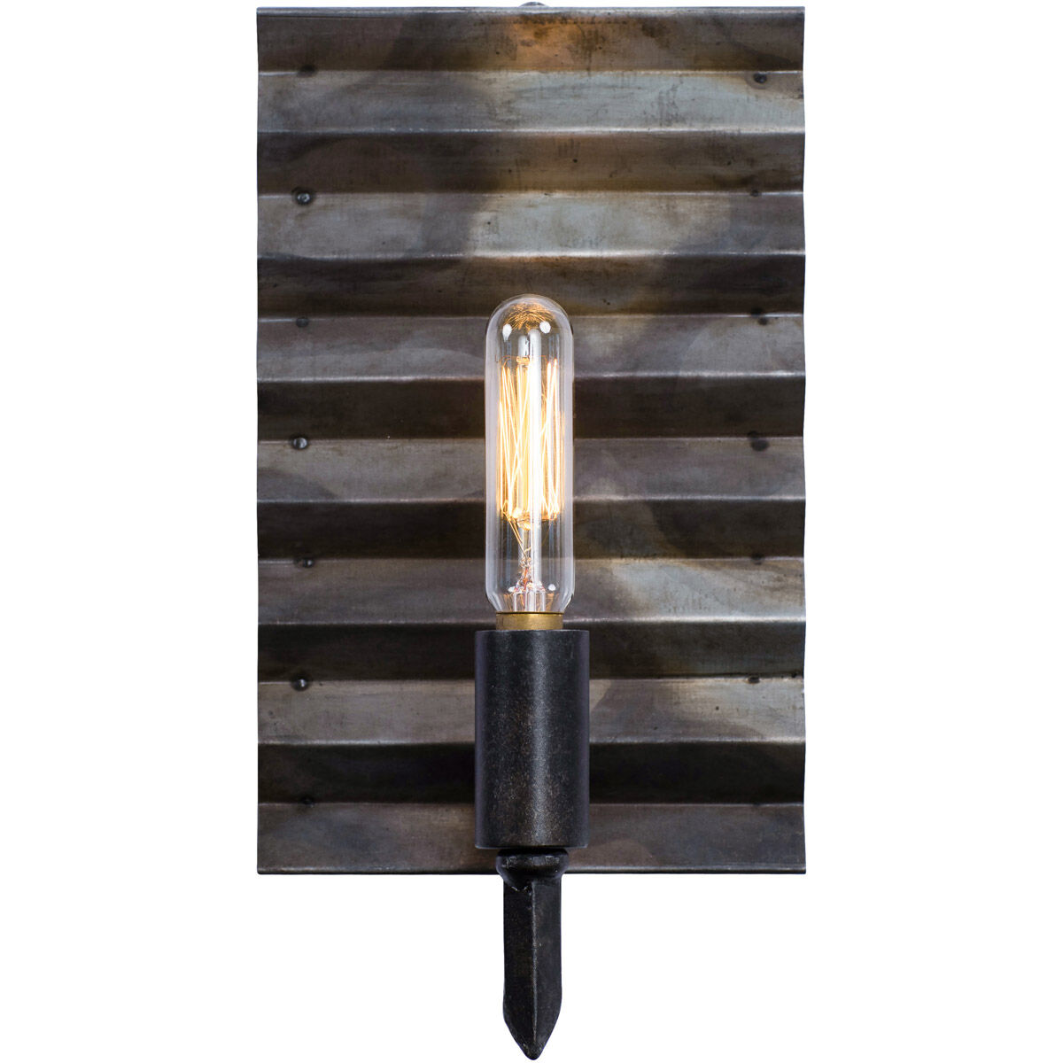 Flynne 1 Light 5 inch Ombre Galvanized Wall Sconce Wall Light