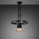 Hero LED 31.5 inch Graphite / Smoked Bronze Chandelier Ceiling Light