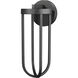 Leland LED 18 inch Sand Black Outdoor Wall Light