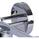 Eden 3 Light 23.25 inch Chrome Vanity Light Wall Light