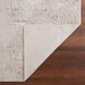 Kemer 130 X 94 inch Ivory/White Rug in 8 x 11