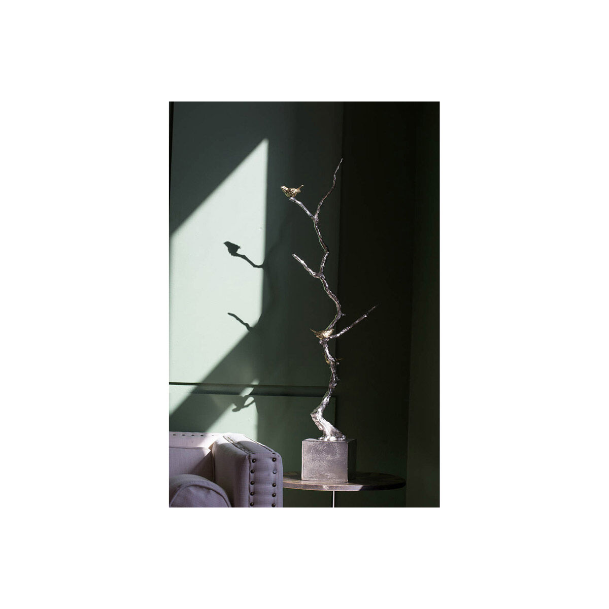 Branch Silver and Gold Decorative Accent in Silver / Gold