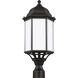 Sevier 1 Light 22.13 inch Antique Bronze Outdoor Post Lantern, Large