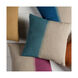 Dip Dyed 22 X 22 inch Khaki/Tan Pillow Kit