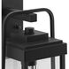 Walcott 1 Light 14 inch Textured Black Wall Lantern