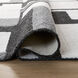 Kali 130 X 94 inch Black/White/Grey Rug in 8 x 11