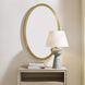 Elstree 42 X 27 inch Antique Brass Mirror
