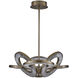 Rotondo 29.5 inch Winter Brass Pendant Ceiling Light