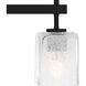 Brenthouse 3 Light 22.5 inch Matte Black Bath Light Wall Light, Large
