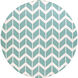 Fallon 96 X 96 inch Mint, Cream Rug