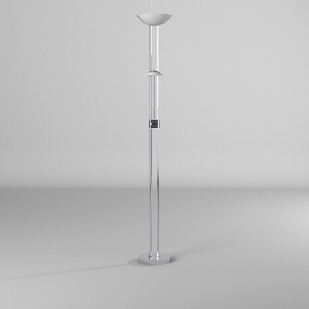 Baya 1 70.86 inch 20 watt Chrome Floor Lamp Portable Light