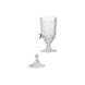Anita Clear and Polished Silver Drink Dispenser
