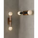 Beatrix 2 Light 5 inch Antique Brass Bath Wall Sconce Wall Light