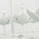 Julie Neill Clementine LED 52.75 inch Plaster White Tiered Chandelier Ceiling Light