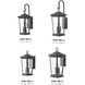 Bromley LED 25 inch Museum Black Outdoor Wall Mount Lantern, Medium
