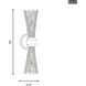 Longfellow 2 Light 5.12 inch Burnished Brass Wall Sconce Wall Light