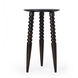 Fluornoy Wood Side Table in Dark Brown