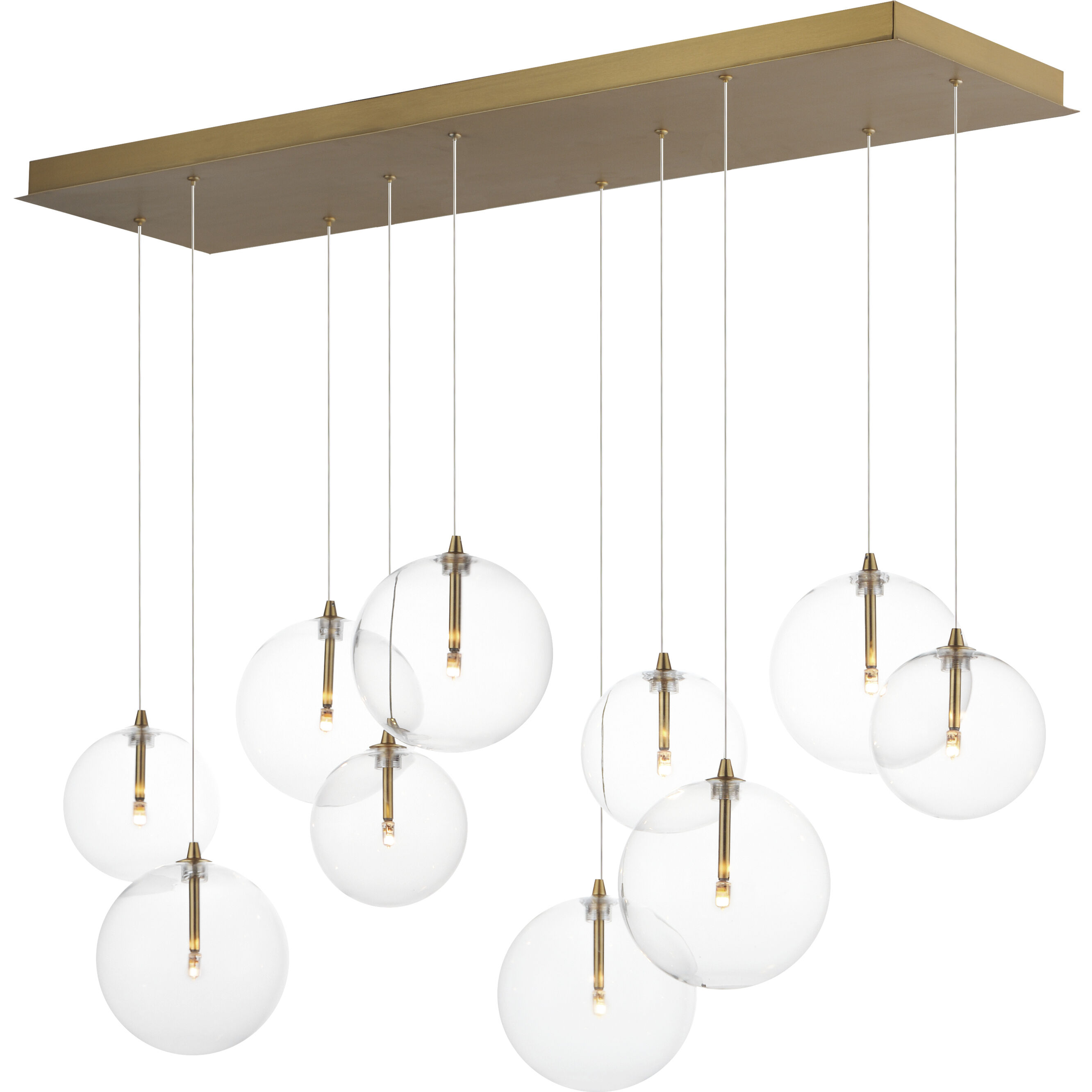 Global 10 Light 41.75 inch Pendant
