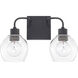 Tanner 2 Light 15.00 inch Bathroom Vanity Light