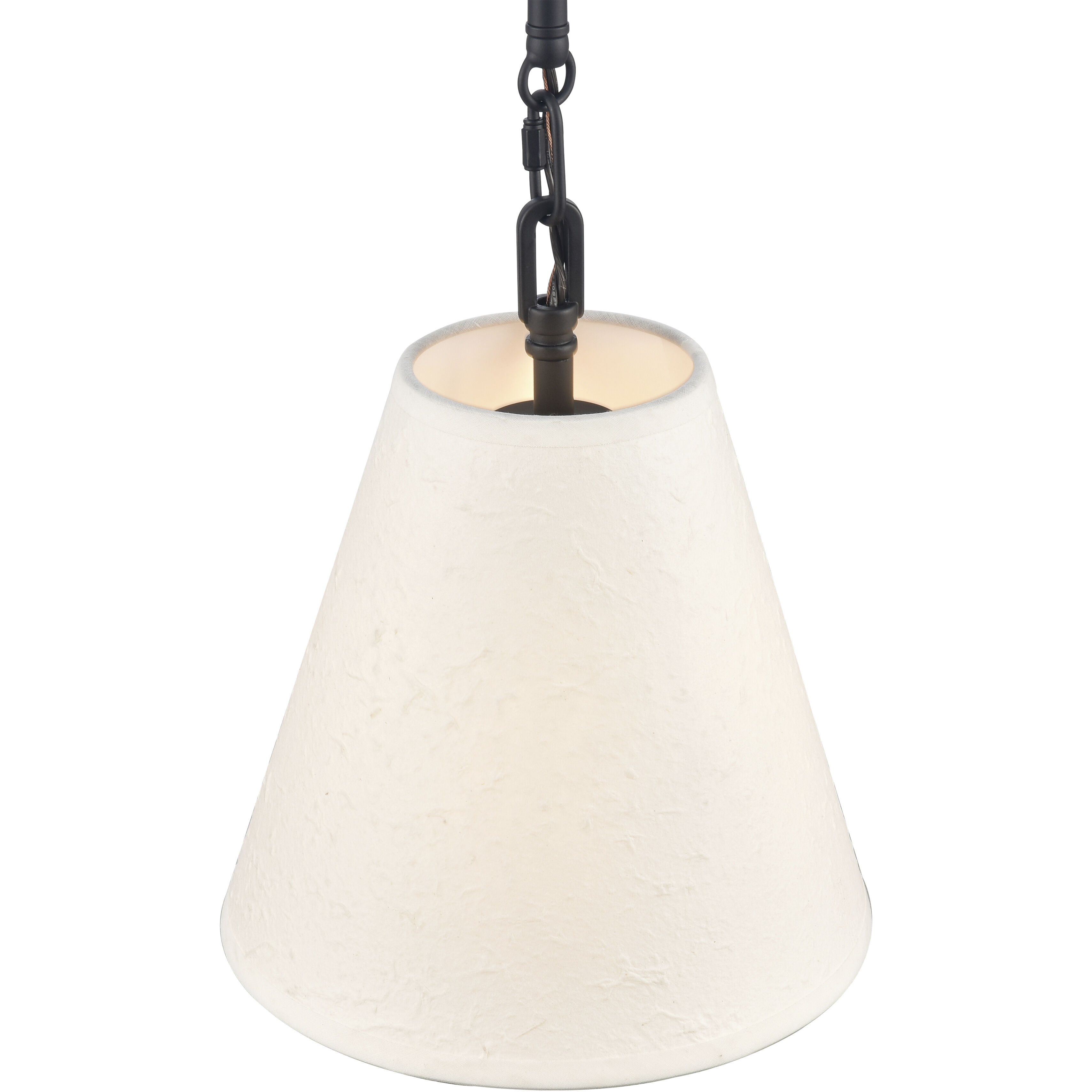 Rydell 1 Light 9 inch Matte Black Mini Pendant Ceiling Light