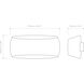 Aria 1 Light 14.57 inch Plaster ADA Interior Wall Light