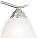 Prestige 3 Light 26.5 inch Brushed Nickel Vanity Light Wall Light