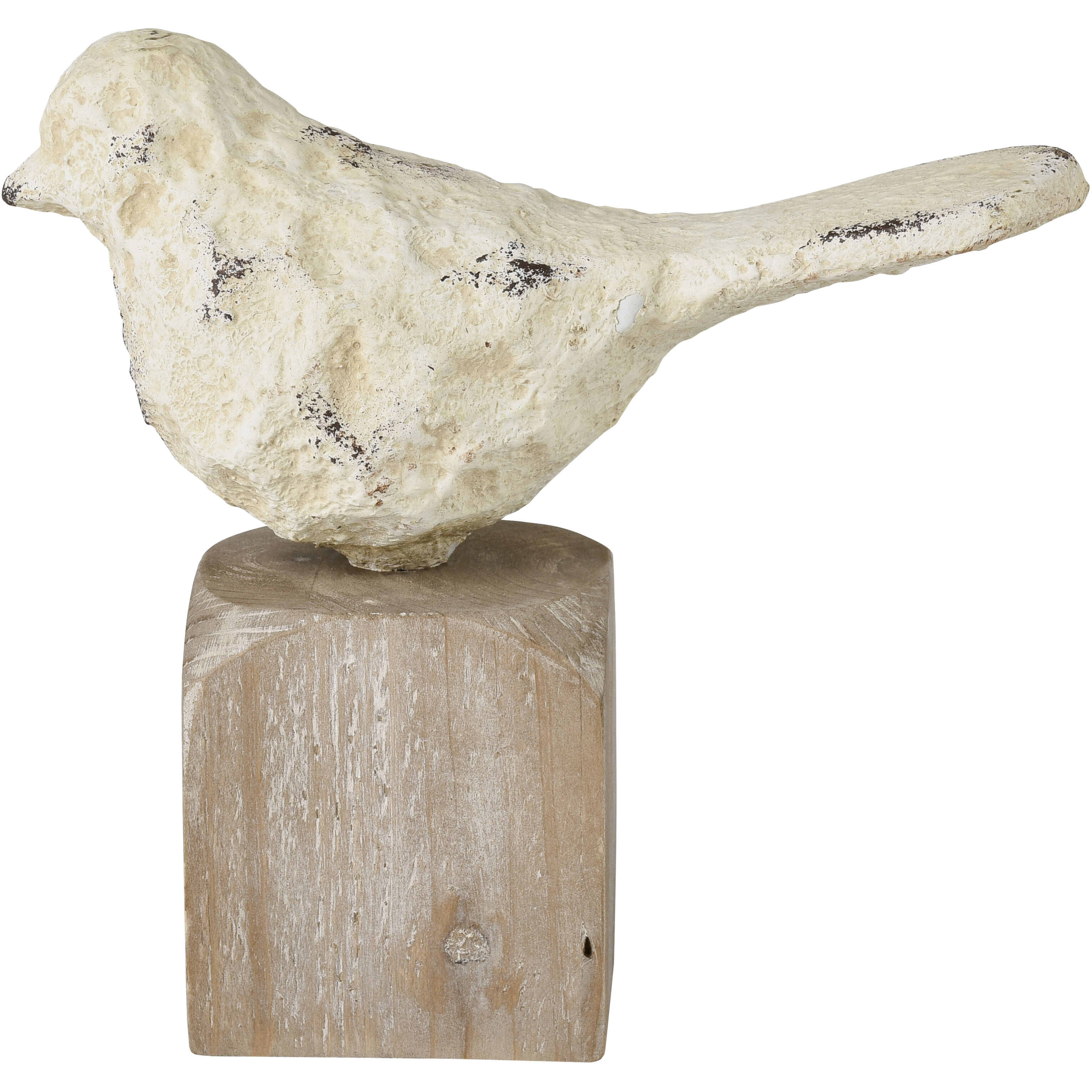 Higgins Natural with Aged Cream Bird, Set of 3