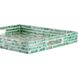 Anita Green Tray, Rectangular