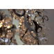 Comet 7 Light 25 inch Polished Chrome Flush Mount Ceiling Light