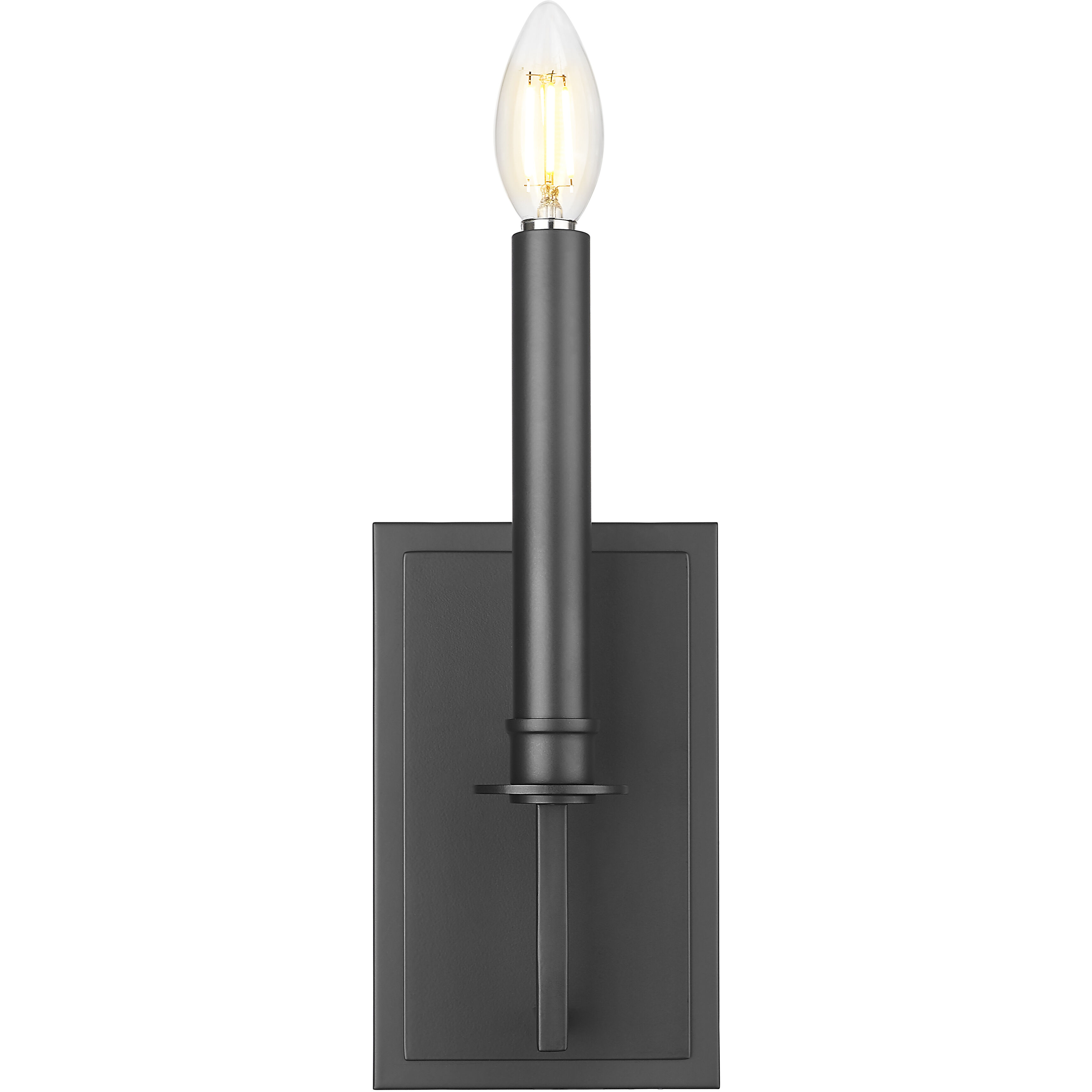 Orson 2 Light 4.75 inch Matte Black Wall Sconce Wall Light