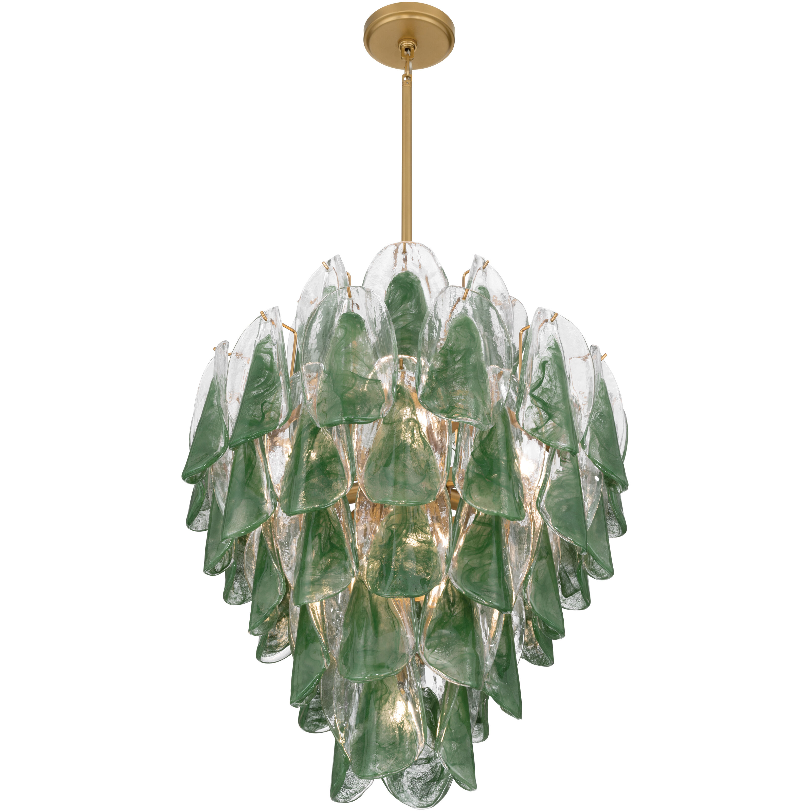 Verla Crest 13 Light 22.5 inch Legacy Brass Pendant Ceiling Light