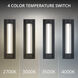 Chyzel LED 18 inch Black Outdoor Wall Lighting in 3000K