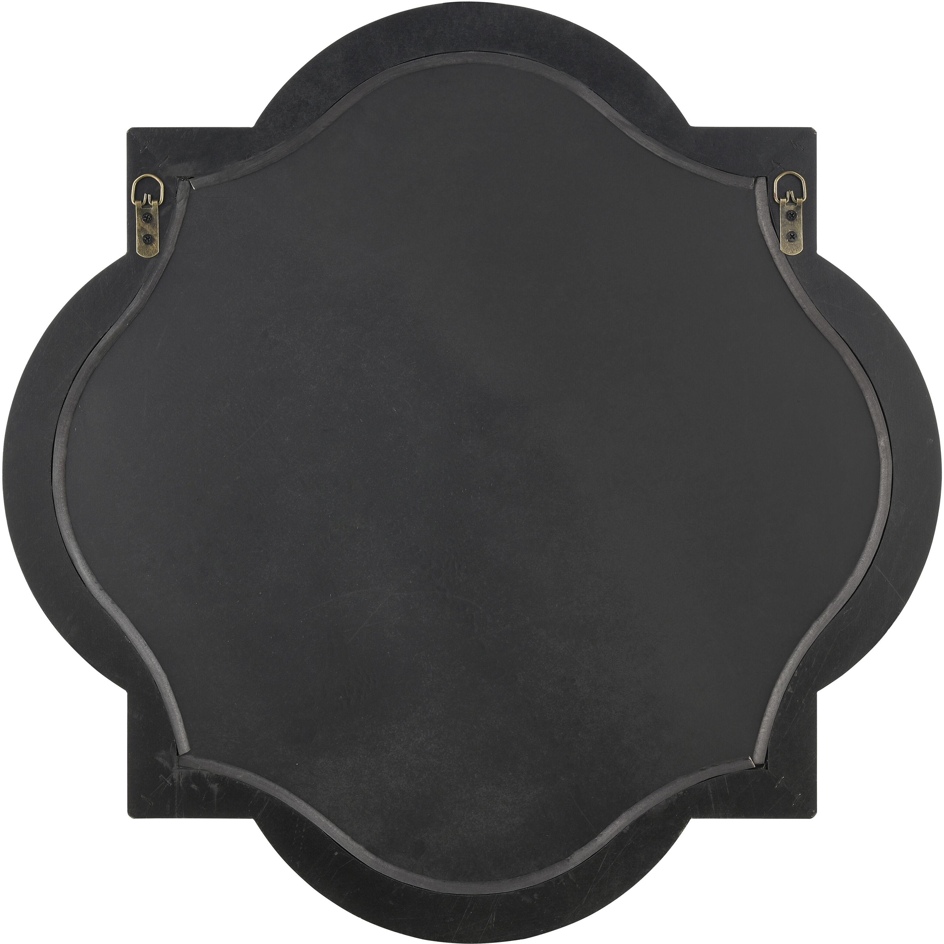 Ogee 27 X 27 inch Black with Mirror Wall Mirror