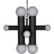 Amadeus 12 Light 36 inch Matte Black Chandelier Ceiling Light