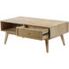 Reed 45.5 X 23.5 inch Natural Coffee Table