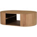 Theo 50 X 30 inch Natural Coffee Table