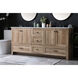 Soma 72 X 19 X 34 inch Natural Oak Vanity Sink Set
